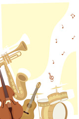 instruments and notes poster