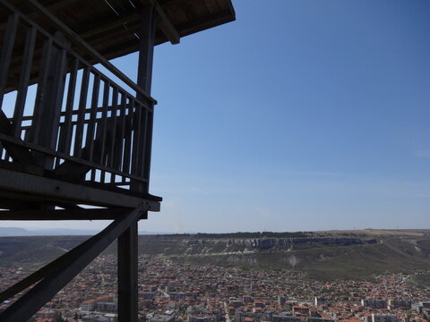 View from a Watch-Tower of Provadia City, Bulgaria
