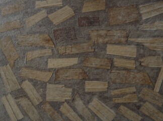 Obraz premium The texture of the old wood with a beautiful pattern