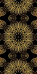 Fractodome Colorful Seamless Fractal Patterns
