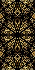 Fractodome Colorful Seamless Fractal Patterns