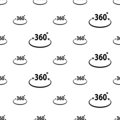 Angle 360 Degrees Sign Icon Seamless Pattern Y_2203001