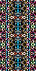Fractodome Colorful Seamless Fractal Patterns