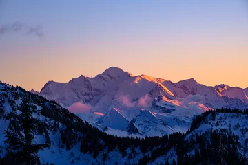 Papier Peint photo autocollant Mont Blanc Mont Blanc