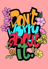 illustration with hand sketched lettering 