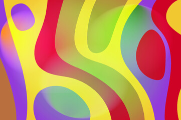 abstract background gradient with blob and wavy pattern