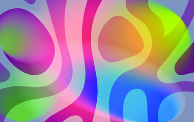 abstract background gradient with blob and wavy pattern