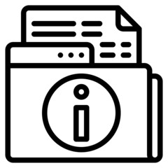 infomation line icon