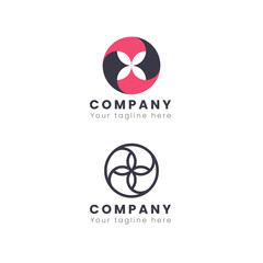 Company logo design vector template. Business branding logo design.