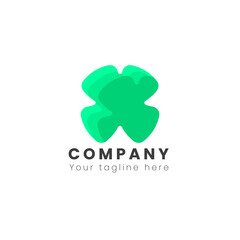 Company logo design vector template. Business branding logo design.