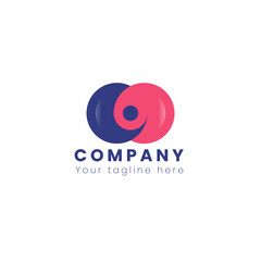 Company logo design vector template. Business branding logo design.