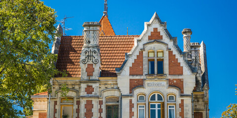 Luxurious villa in the Ville d'Hiver district in Arcachon, France