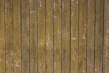 Painted wooden board for design or text. Old painted wood wall.