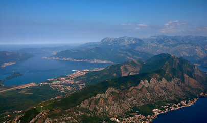 view of the city of kotor country