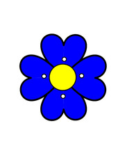 blue flower