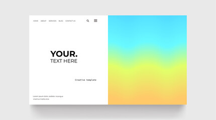 Summer time background for web page and poster, banner.