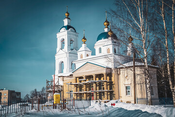 construction of a new orthodox church
