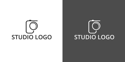 Photography and Camera Exposure Studio Logo design