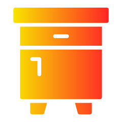 Bedside gradient icon