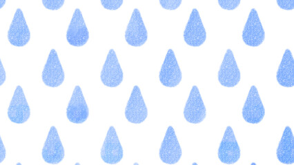 雫のパターンイラスト
