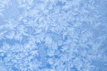 Backround of frozen window