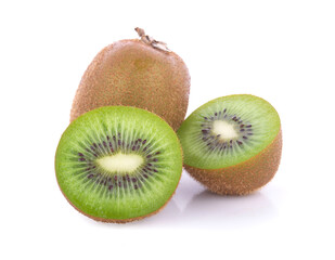 kiwi fruit isolated on white background