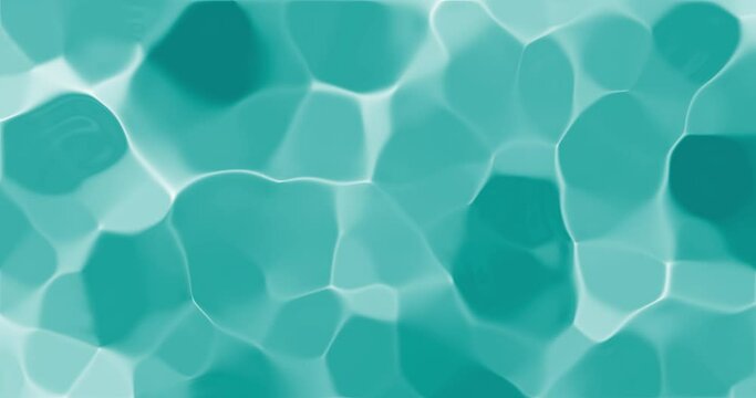 3d turquoise, blue, cyan abstract background. green lines. animation, motion liquid background, 3d render, VJ, DJ. 4k noise soft focus selective focus