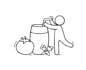 man drinking tomato juice from glass