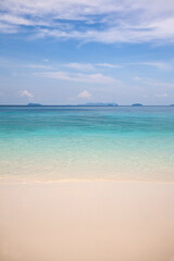 Fototapeta premium Summer beach on Tafook Island in Myanmar
