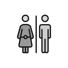 Toilet Signs Icon