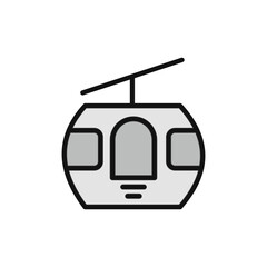 Cable Car Cabin Icon