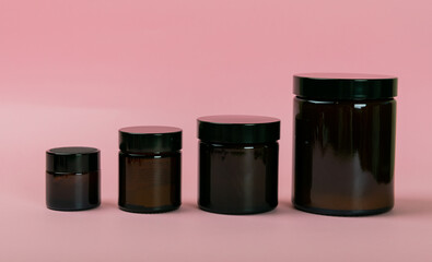 Cosmetic tube.Skin care.Winter care.Nourishing organic product with shea butter.Side view.Copy space.MOCAPE