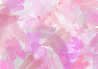 Spring pink Watercolor abstract Background. Pink gradient colorful Backdrop. Abstract Watercolor splashes and blots