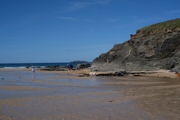 Harlyn Bay Cornwall England UK