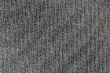 Fototapeta na wymiar Gray fabric texture background, high detailed, canvas polyester texture synthetical for background. Black polyester fabric textile