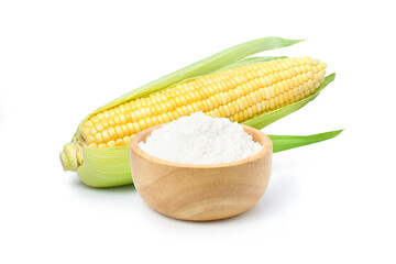 corn on the cob with corn starch (corn floour)
