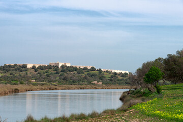 Fototapeta na wymiar Castro Marim castle in the Algarve, Portugal