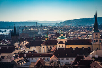 Fototapeta na wymiar Prag Aussicht