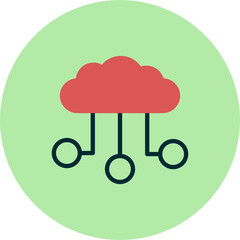 cloud Network Icon