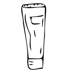 Cosmetics jars tubes.Spa doodles..Icons Drawn By Hand, Contour Icons - Spa.