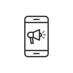 Mobile Marketing Icon