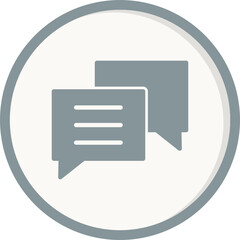 Fototapeta premium Conversation Icon