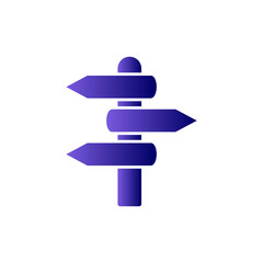 Directional Sign Icon