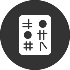 Obraz premium Hieroglyph Icon