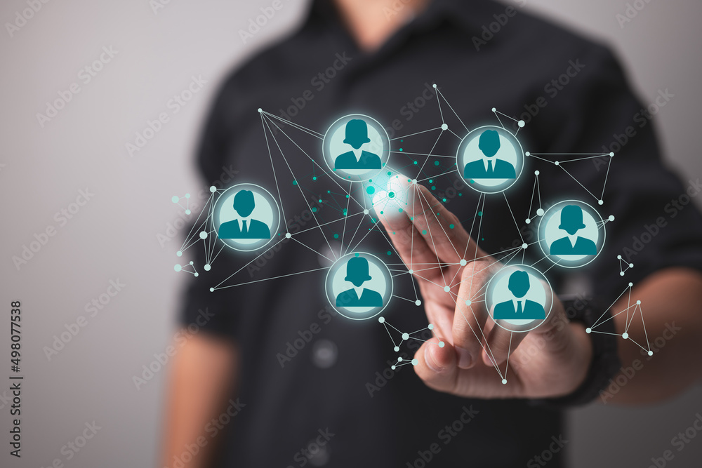 Poster structure of people's networks. human resources (hr) is the administration and recruiting of human r