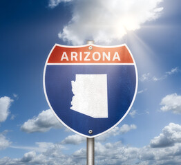 Direction to the Grand Canyon of Arizona