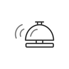 Obraz premium Reception Bell Icon