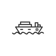 Cruise Ship Icon