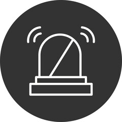 Fototapeta premium Siren Icon