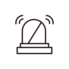 Fototapeta premium Siren Icon
